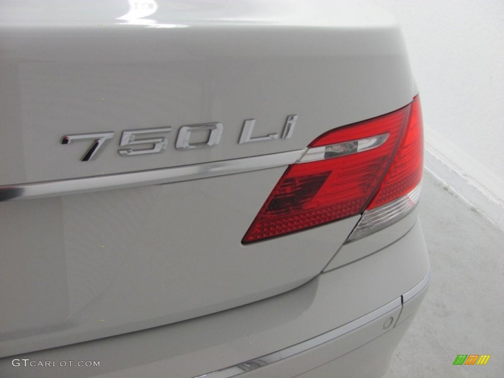 2008 7 Series 750Li Sedan - Alpine White / Cream Beige photo #16