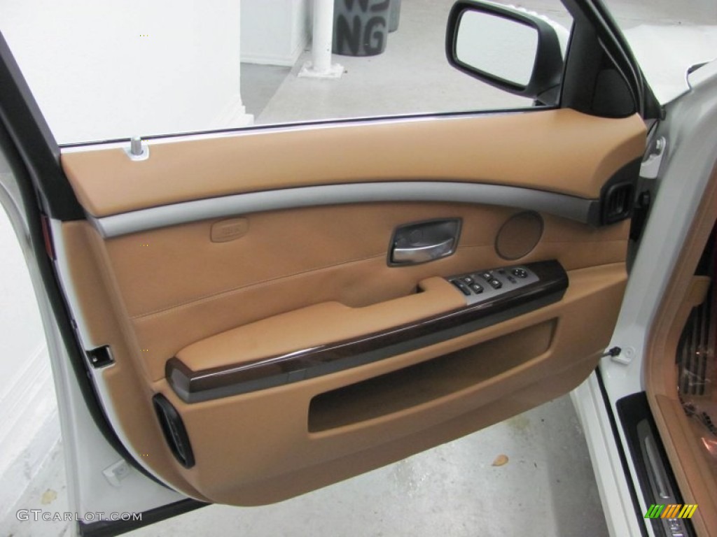 2008 7 Series 750Li Sedan - Alpine White / Cream Beige photo #29