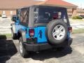 2012 Cosmos Blue Jeep Wrangler Sport 4x4  photo #4