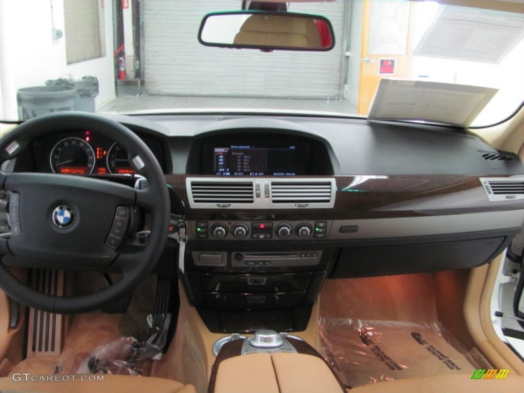 2008 7 Series 750Li Sedan - Alpine White / Cream Beige photo #45