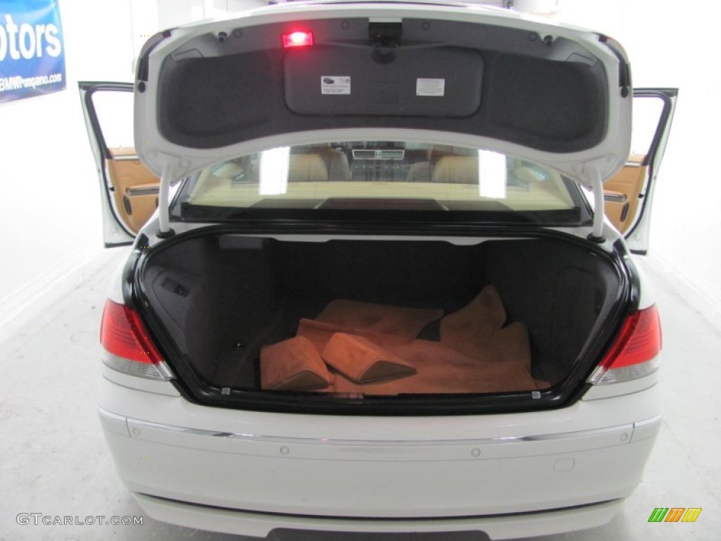 2008 7 Series 750Li Sedan - Alpine White / Cream Beige photo #53
