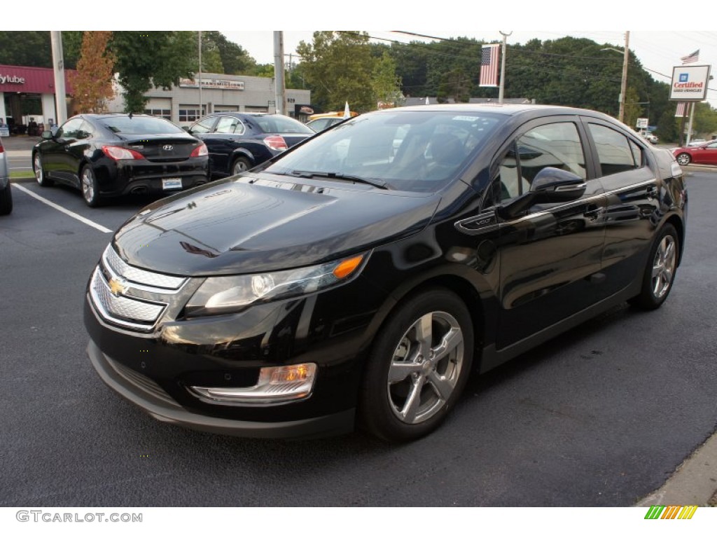 Black 2012 Chevrolet Volt Hatchback Exterior Photo #53406182