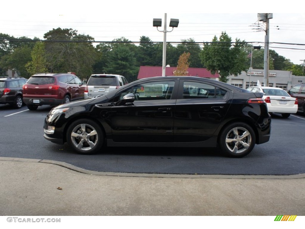 Black 2012 Chevrolet Volt Hatchback Exterior Photo #53406194