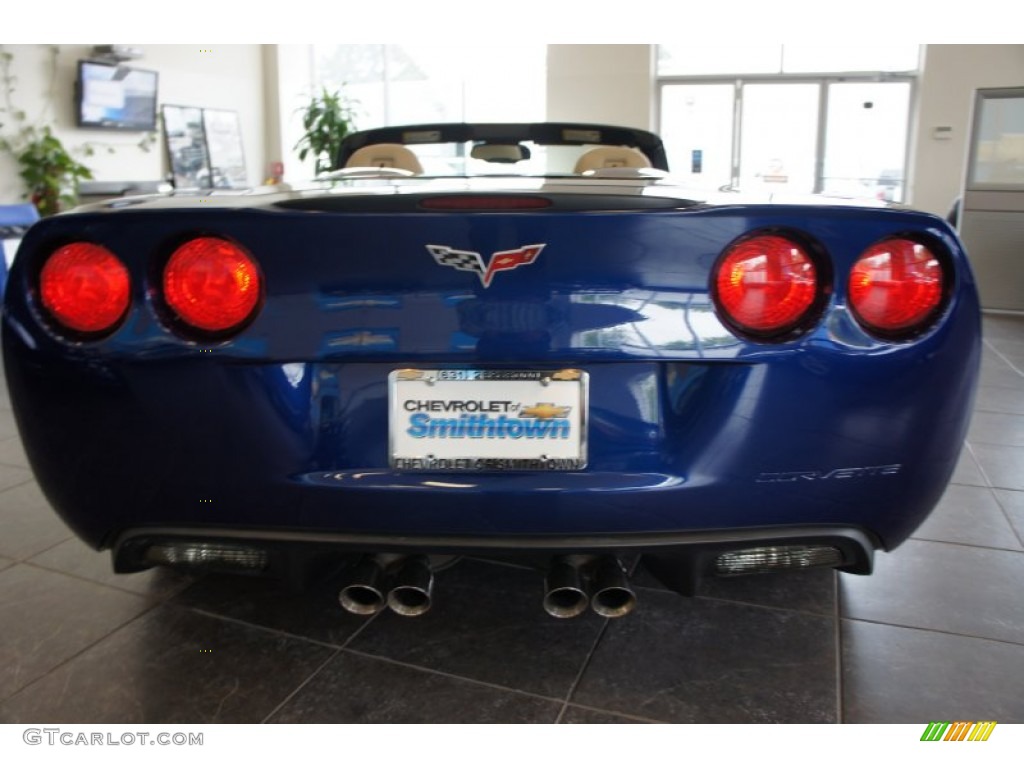 2006 Corvette Convertible - LeMans Blue Metallic / Cashmere Beige photo #13