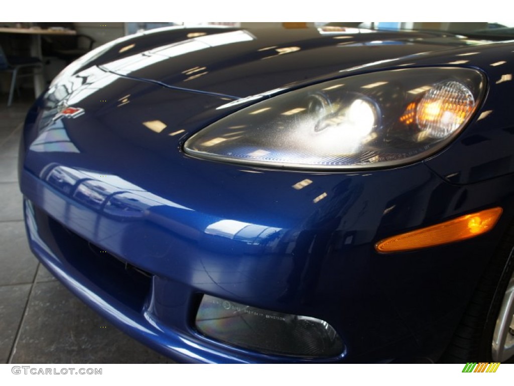 2006 Corvette Convertible - LeMans Blue Metallic / Cashmere Beige photo #19