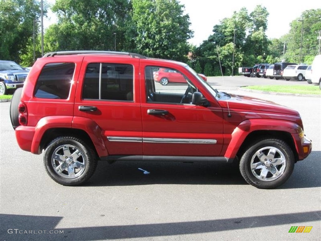 Inferno Red Pearl 2006 Jeep Liberty Limited 4x4 Exterior Photo #53407073