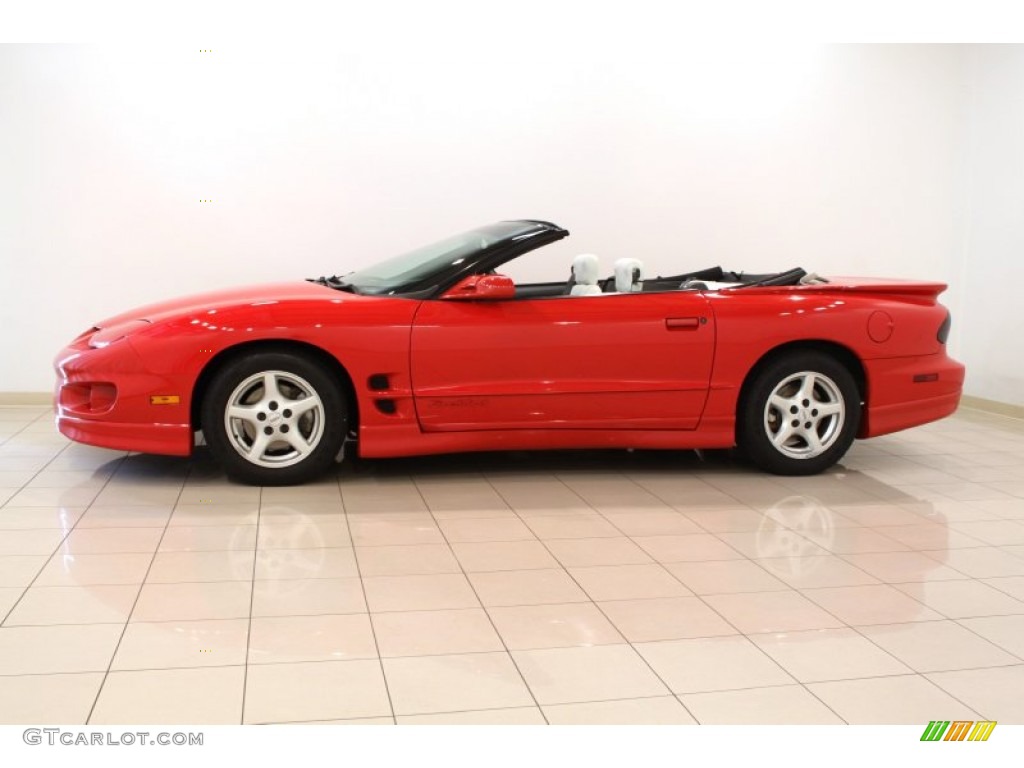 Bright Red 1998 Pontiac Firebird Convertible Exterior Photo #53407184