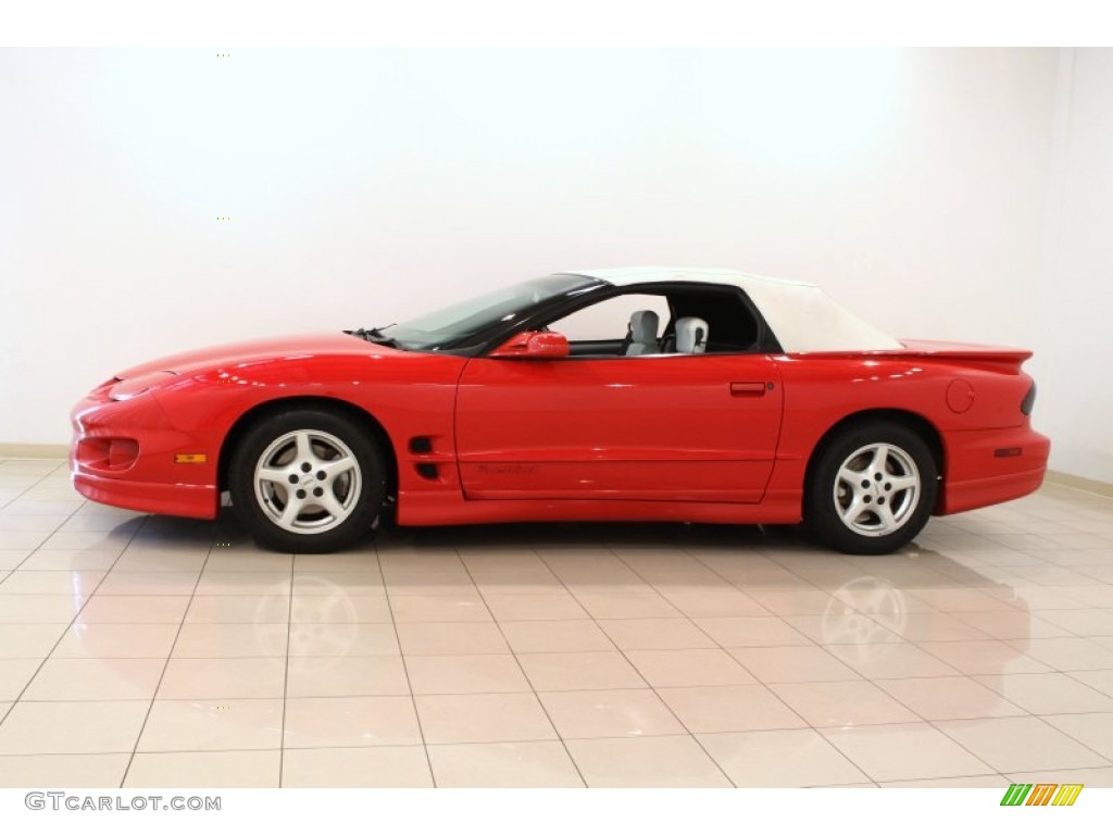 Bright Red 1998 Pontiac Firebird Convertible Exterior Photo #53407187