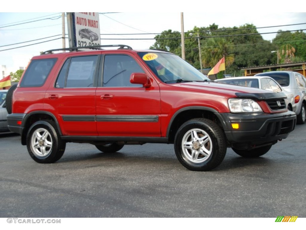 1998 CR-V EX 4WD - San Marino Red / Charcoal photo #15