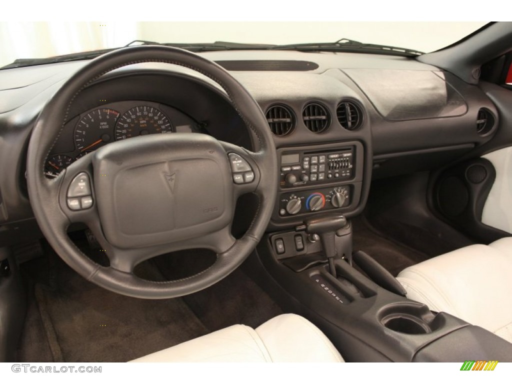 1998 Firebird Convertible - Bright Red / White photo #8