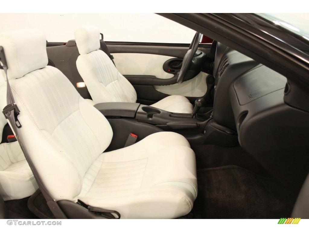 White Interior 1998 Pontiac Firebird Convertible Photo #53407244