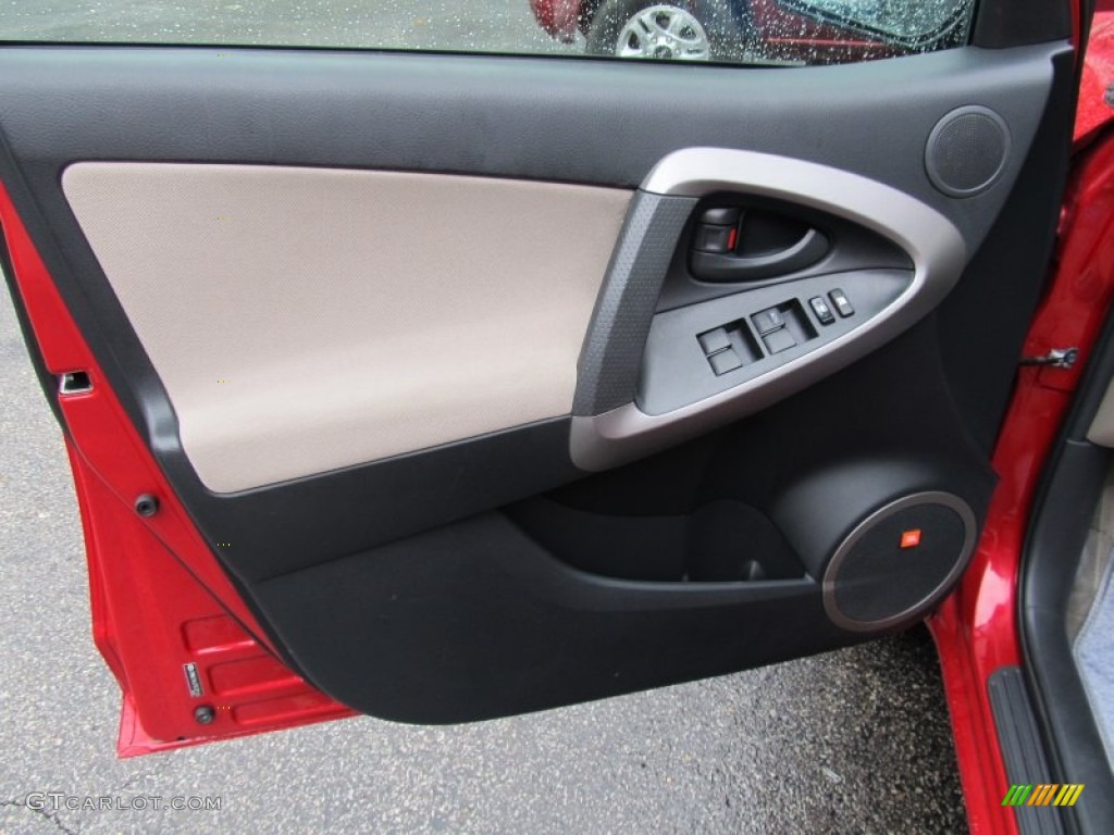 2007 Toyota RAV4 Limited 4WD Taupe Door Panel Photo #53407310