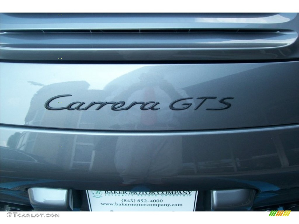 2012 911 Carrera GTS Coupe - Meteor Grey Metallic / Black photo #5
