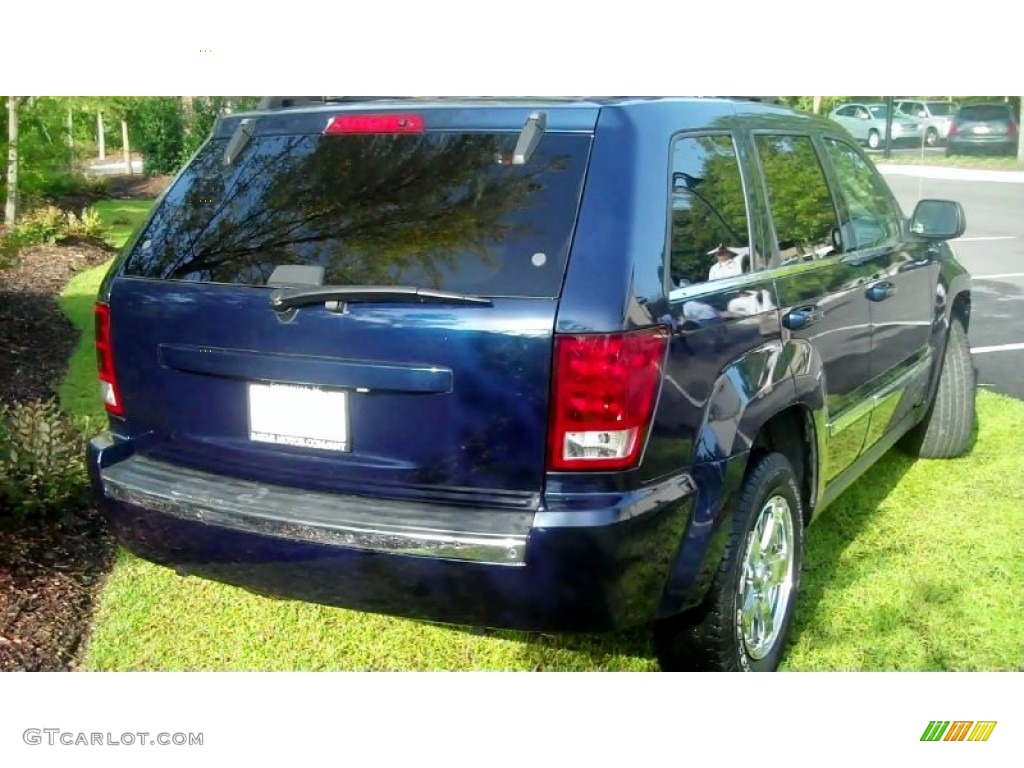 2006 Grand Cherokee Limited 4x4 - Midnight Blue Pearl / Dark Khaki/Light Graystone photo #5