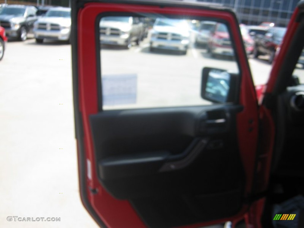 2011 Wrangler Unlimited Sport 4x4 - Flame Red / Black photo #16
