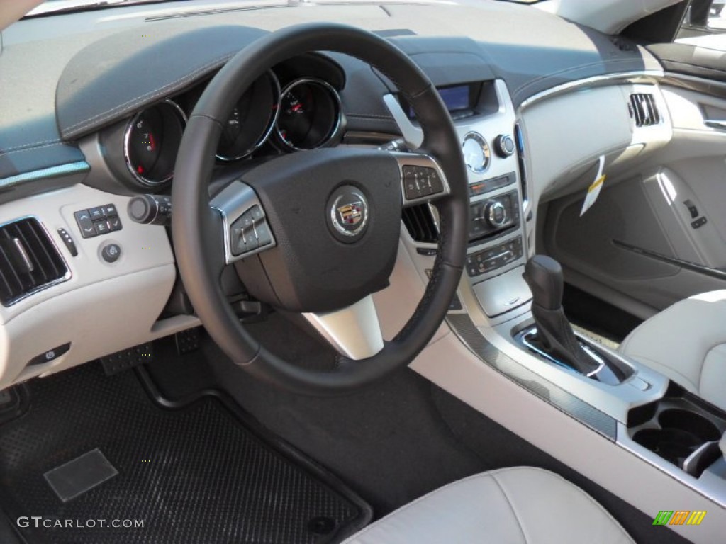 Light Titanium/Ebony Interior 2012 Cadillac CTS 3.0 Sedan Photo #53408579