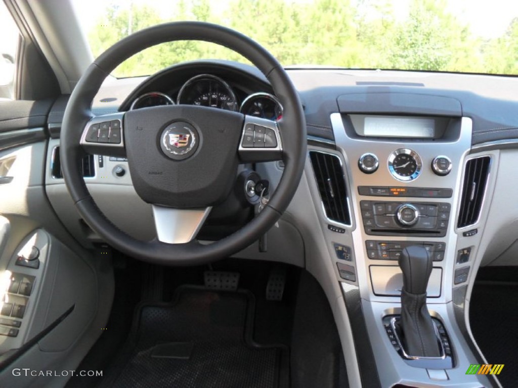 2012 Cadillac CTS 3.0 Sedan Light Titanium/Ebony Dashboard Photo #53408870