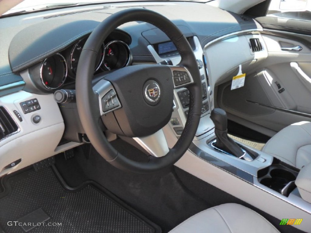 Light Titanium/Ebony Interior 2012 Cadillac CTS 3.0 Sedan Photo #53408921