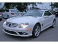 2008 Alabaster White Mercedes-Benz SL 550 Roadster  photo #3