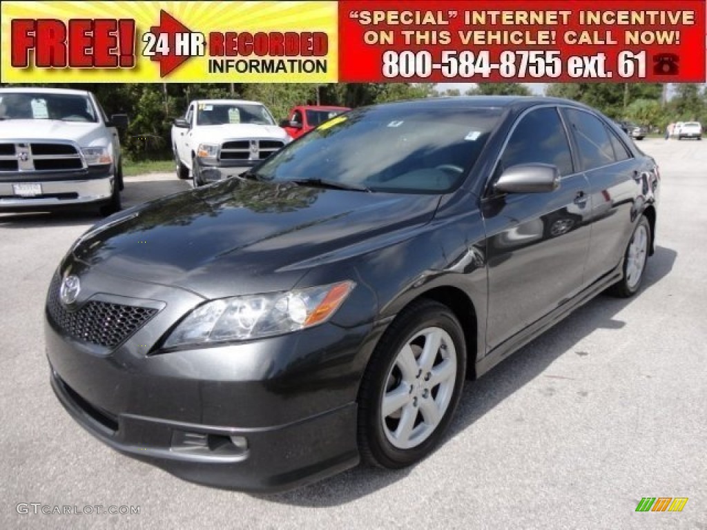 2008 Camry SE - Magnetic Gray Metallic / Ash photo #1