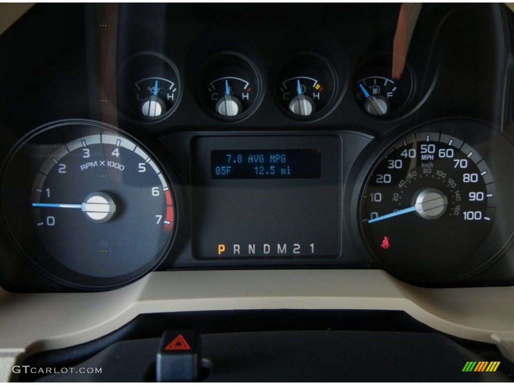 2012 Ford F350 Super Duty XLT Crew Cab Gauges Photos