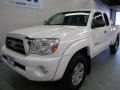 2009 Super White Toyota Tacoma V6 PreRunner Access Cab  photo #2