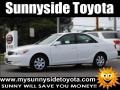 2003 Super White Toyota Camry LE  photo #1