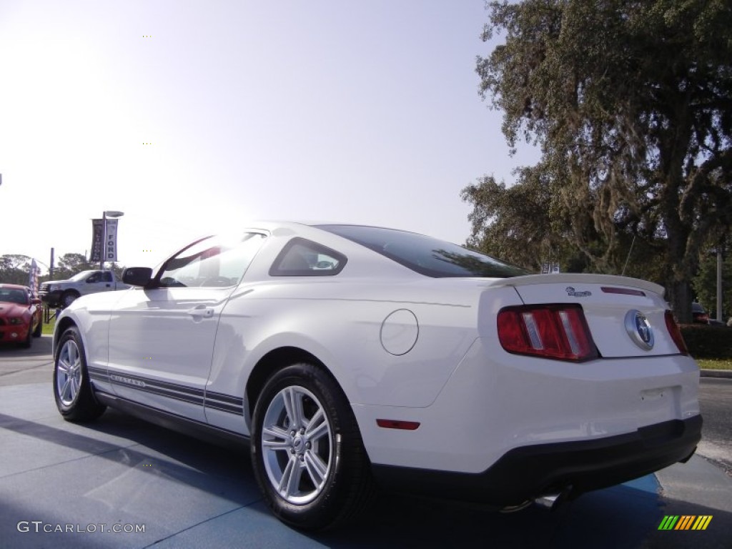 2011 Mustang V6 Premium Coupe - Performance White / Stone photo #3