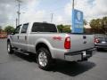 2008 Silver Metallic Ford F250 Super Duty Lariat Crew Cab 4x4  photo #6