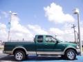 2000 Amazon Green Metallic Ford F150 Lariat Extended Cab  photo #6