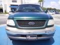 2000 Amazon Green Metallic Ford F150 Lariat Extended Cab  photo #8