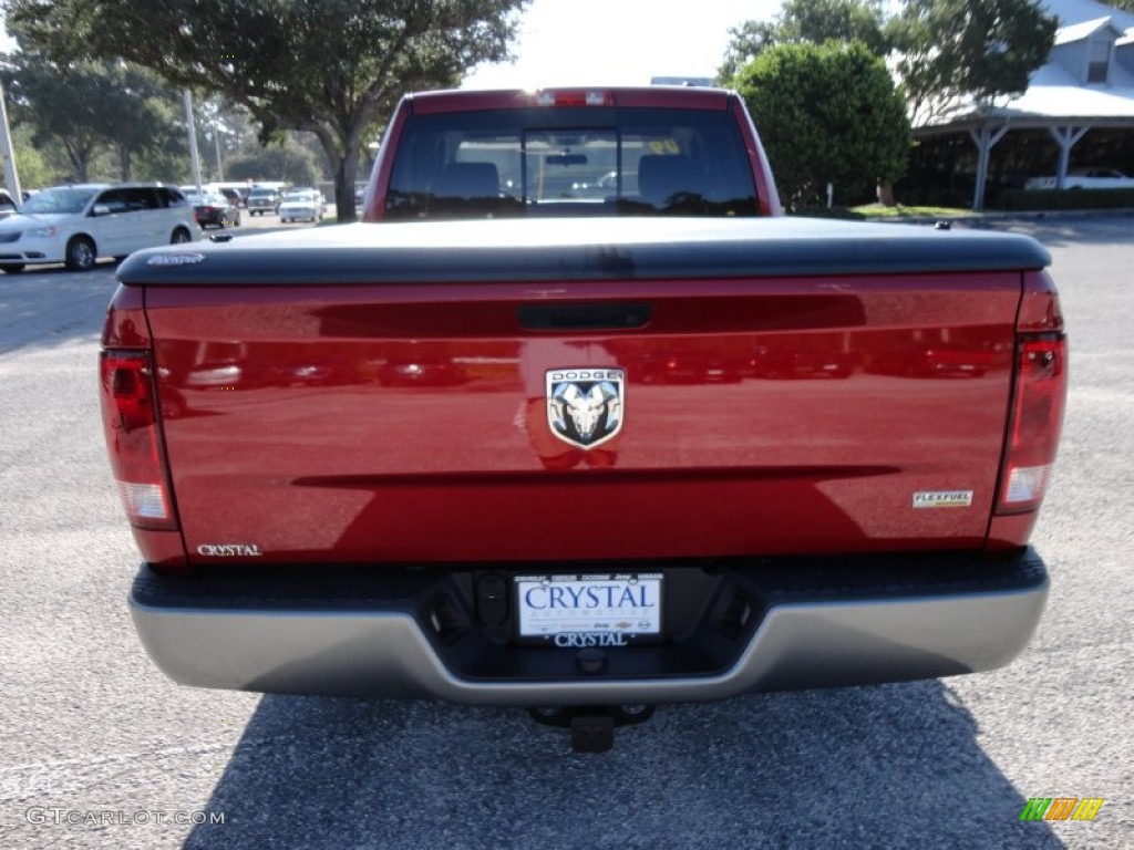 2009 Ram 1500 TRX Quad Cab - Inferno Red Crystal Pearl / Dark Slate/Medium Graystone photo #9