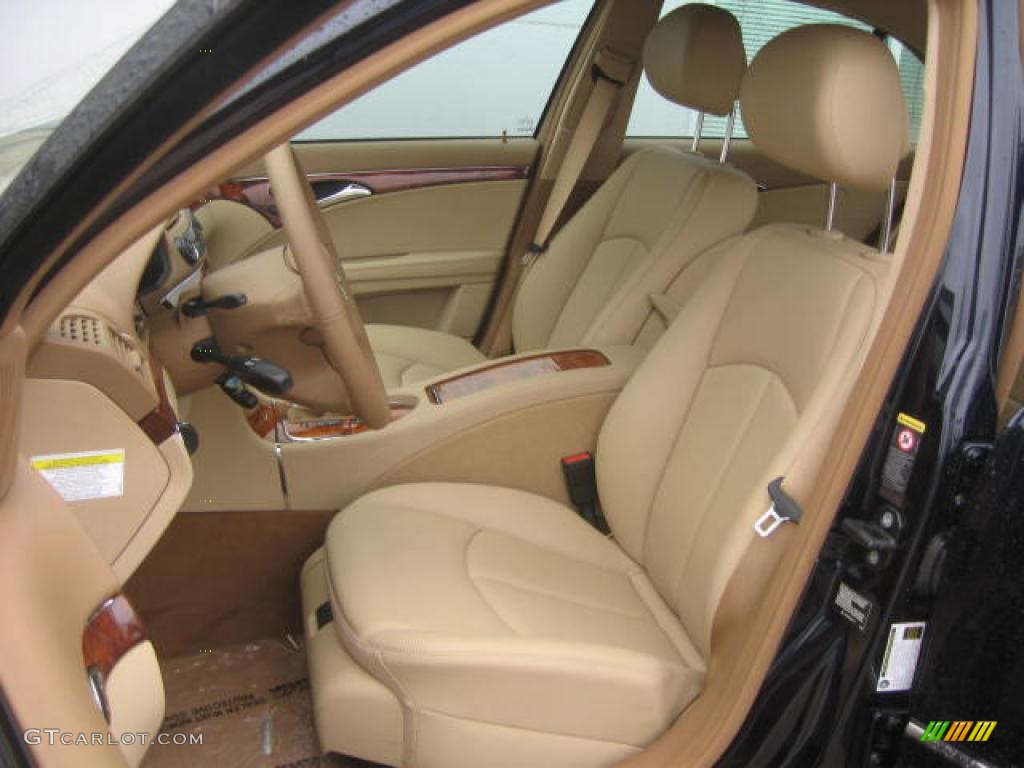2008 E 320 BlueTEC Sedan - Capri Blue Metallic / Cashmere photo #4