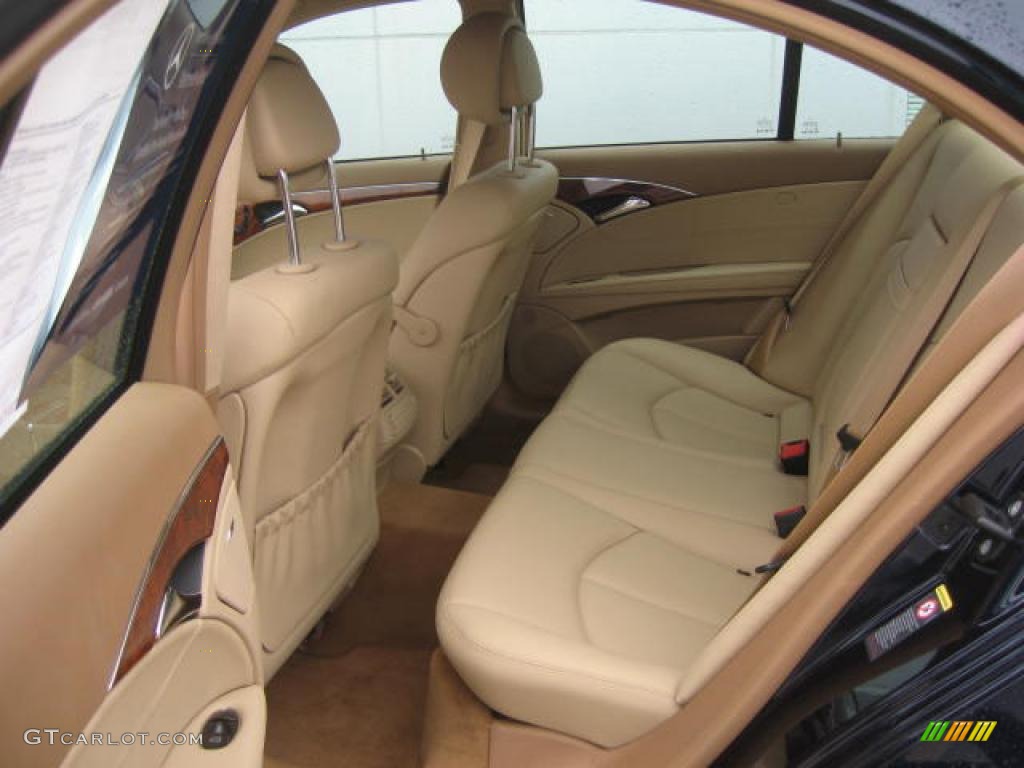 2008 E 320 BlueTEC Sedan - Capri Blue Metallic / Cashmere photo #5