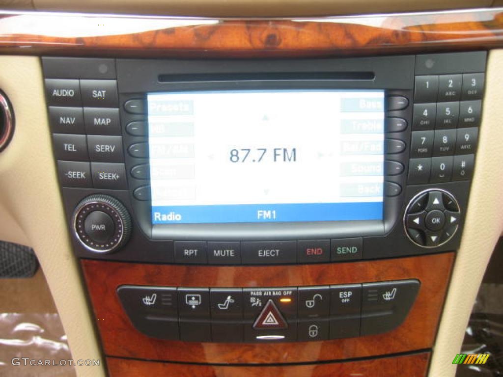 2008 E 320 BlueTEC Sedan - Capri Blue Metallic / Cashmere photo #9