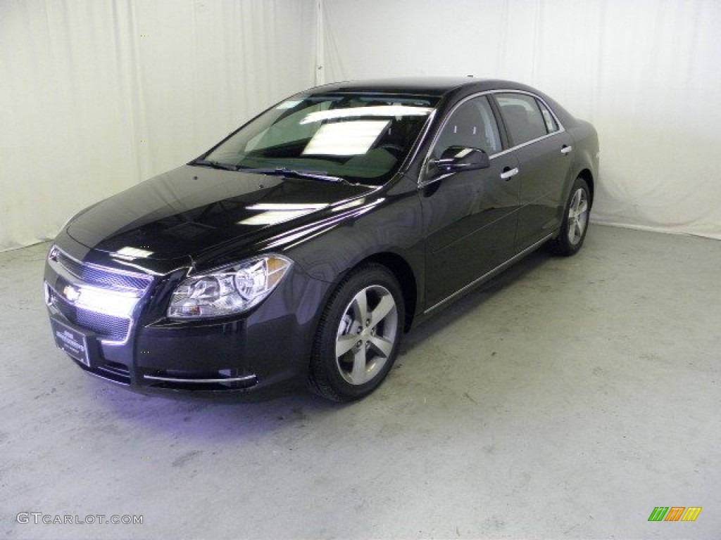 2012 Malibu LT - Black Granite Metallic / Ebony photo #3