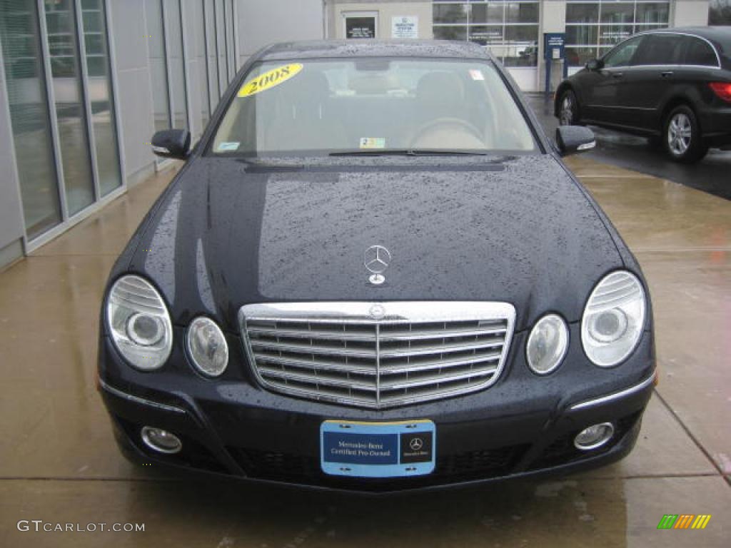 2008 E 320 BlueTEC Sedan - Capri Blue Metallic / Cashmere photo #13