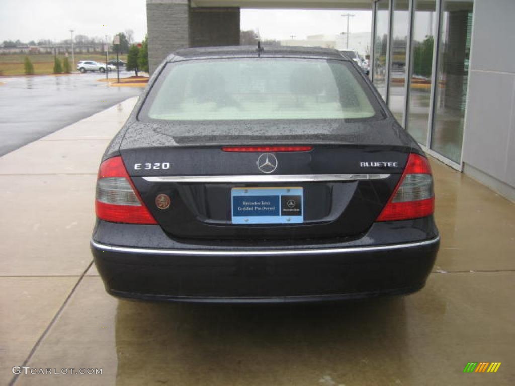2008 E 320 BlueTEC Sedan - Capri Blue Metallic / Cashmere photo #14