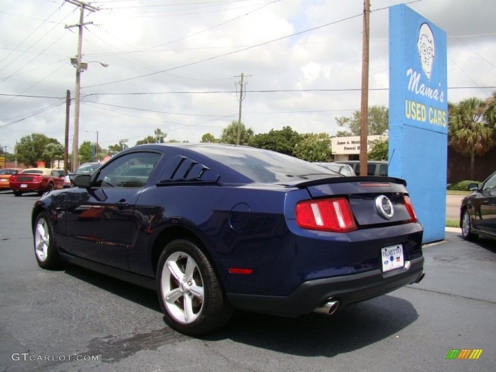 2010 Mustang GT Premium Coupe - Kona Blue Metallic / Charcoal Black photo #6