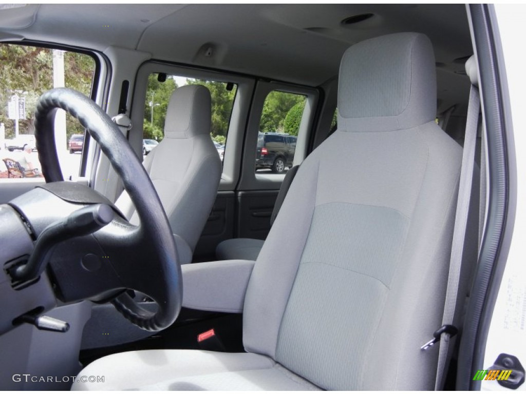 Medium Flint Interior 2011 Ford E Series Van E350 XLT Passenger Photo #53416081