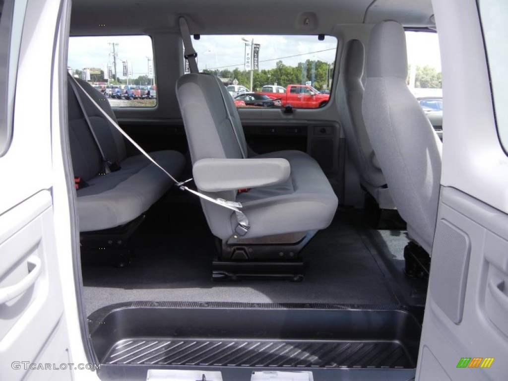 Medium Flint Interior 2011 Ford E Series Van E350 XLT Passenger Photo #53416144
