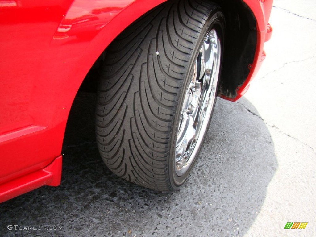 2007 Mustang GT Deluxe Coupe - Torch Red / Dark Charcoal photo #25