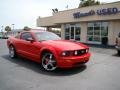 2007 Torch Red Ford Mustang GT Deluxe Coupe  photo #27