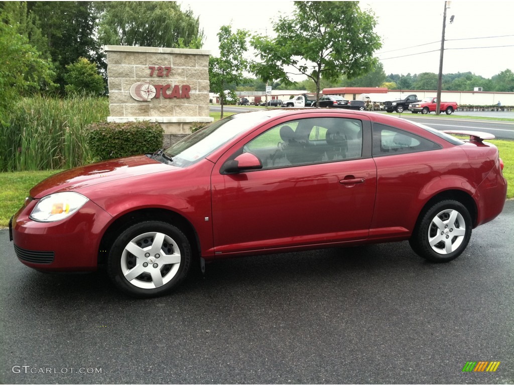 2007 Cobalt LT Coupe - Victory Red / Ebony photo #1