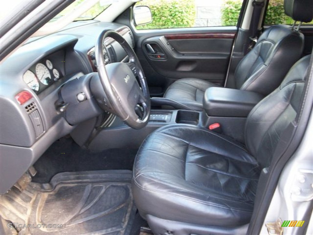 2004 Grand Cherokee Limited 4x4 - Bright Silver Metallic / Dark Slate Gray photo #7