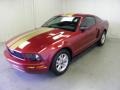 2007 Redfire Metallic Ford Mustang V6 Deluxe Coupe  photo #3