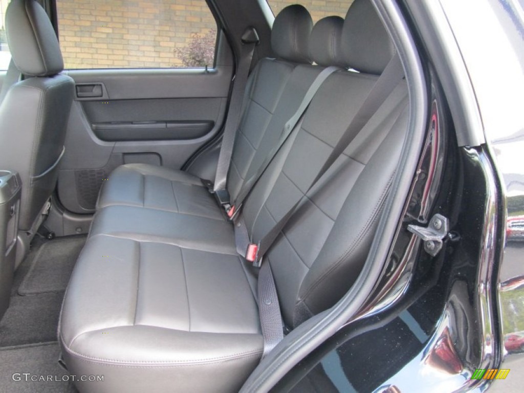 Charcoal Black Interior 2012 Ford Escape XLT V6 4WD Photo #53417545