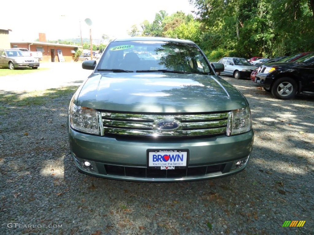 2008 Taurus SEL - Titanium Green Metallic / Medium Light Stone photo #2