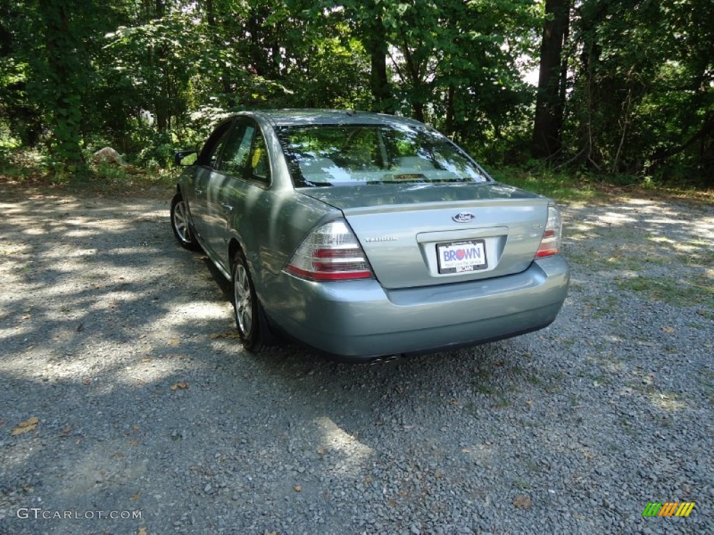 2008 Taurus SEL - Titanium Green Metallic / Medium Light Stone photo #5