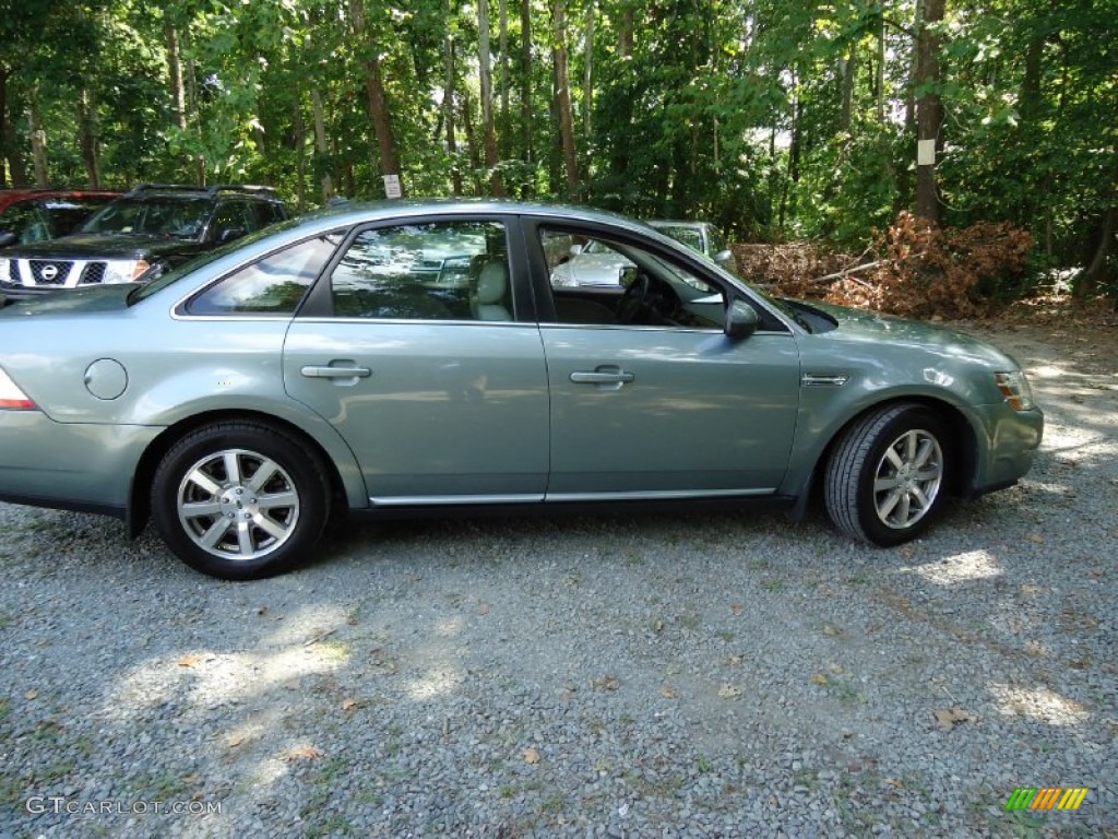 2008 Taurus SEL - Titanium Green Metallic / Medium Light Stone photo #8